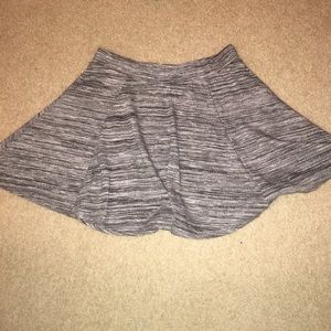 Heather gray skirt